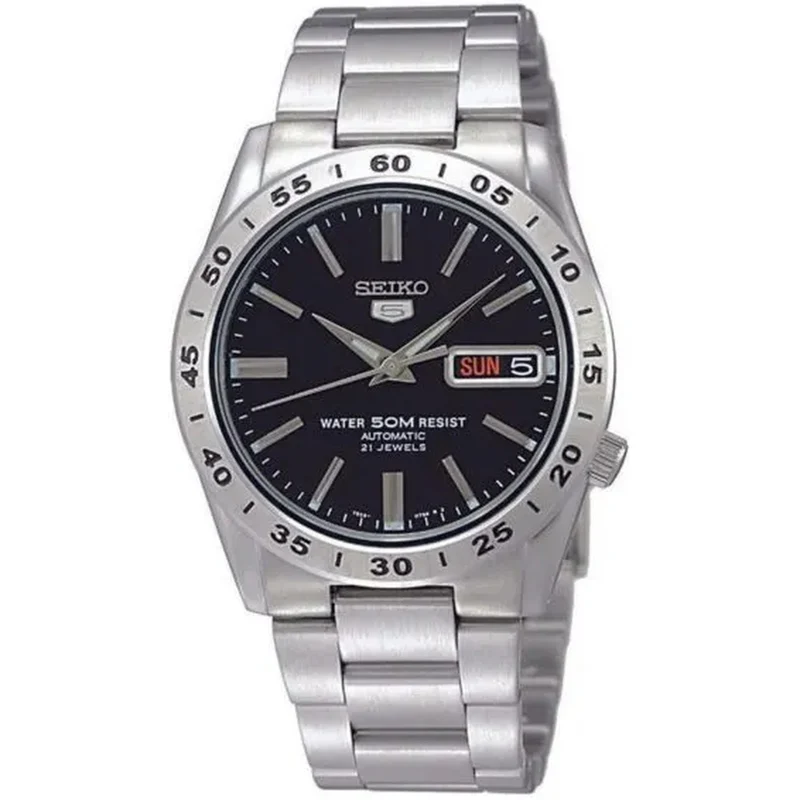 Montre Seiko 5 Homme Automatique SNKE01J1 Noir