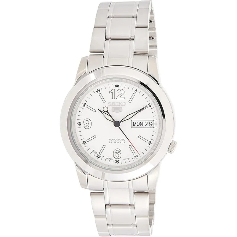 Montre Seiko 5 Homme Automatique SNKE57J1 Blanc
