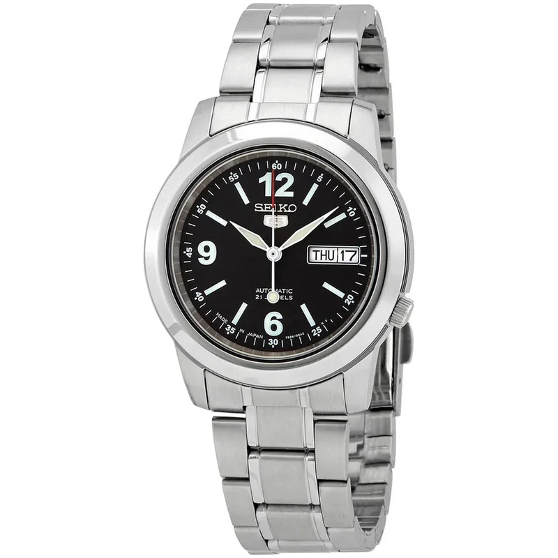Montre Seiko 5 Homme Automatique SNKE63J1 Noir