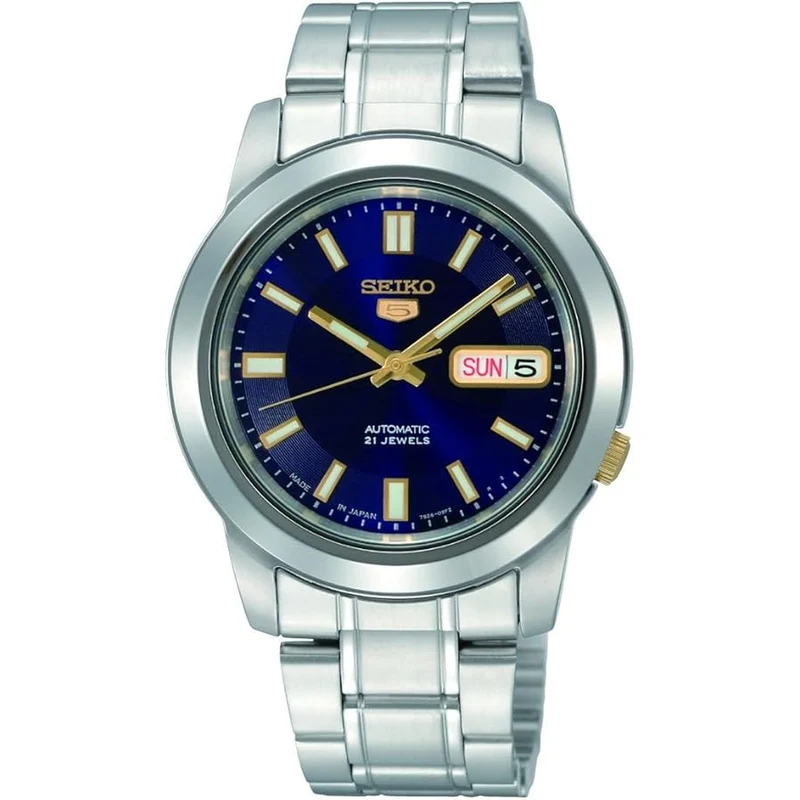 Montre Seiko 5 Homme Automatique SNKK11K1 Bleu