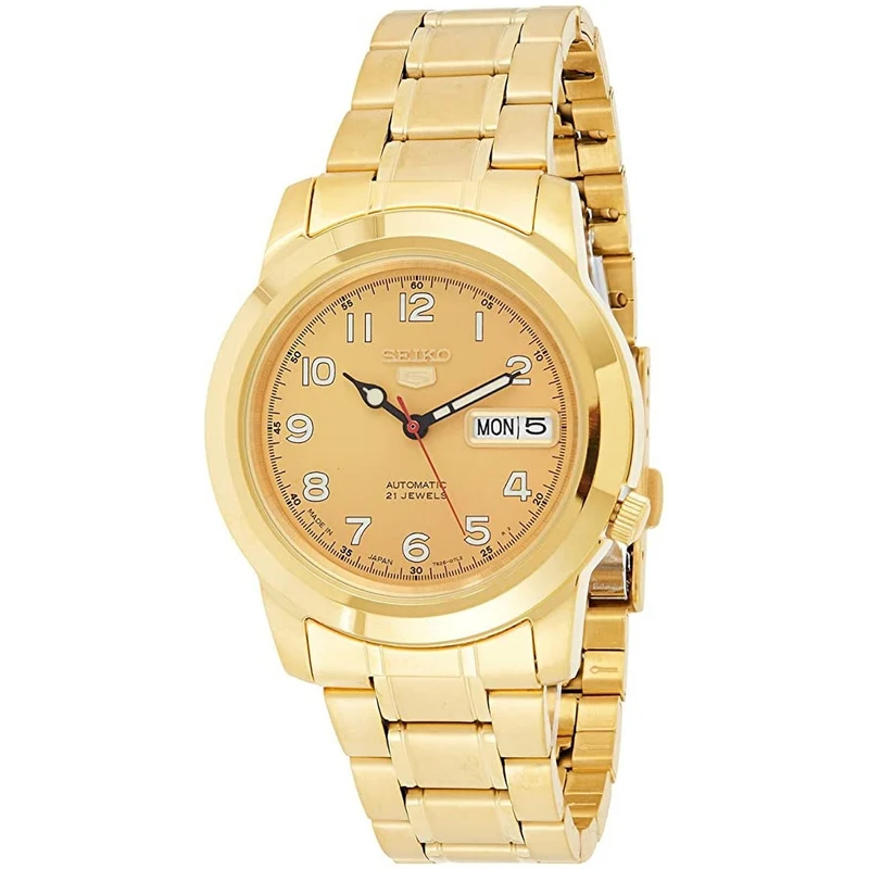 Montre Seiko 5 Homme Automatique SNKK38J1 Doré