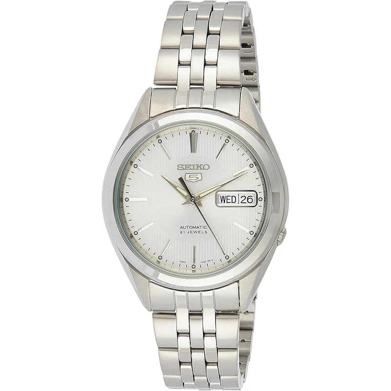 Montre Seiko 5 Homme Automatique SNKL15K1 Argenté