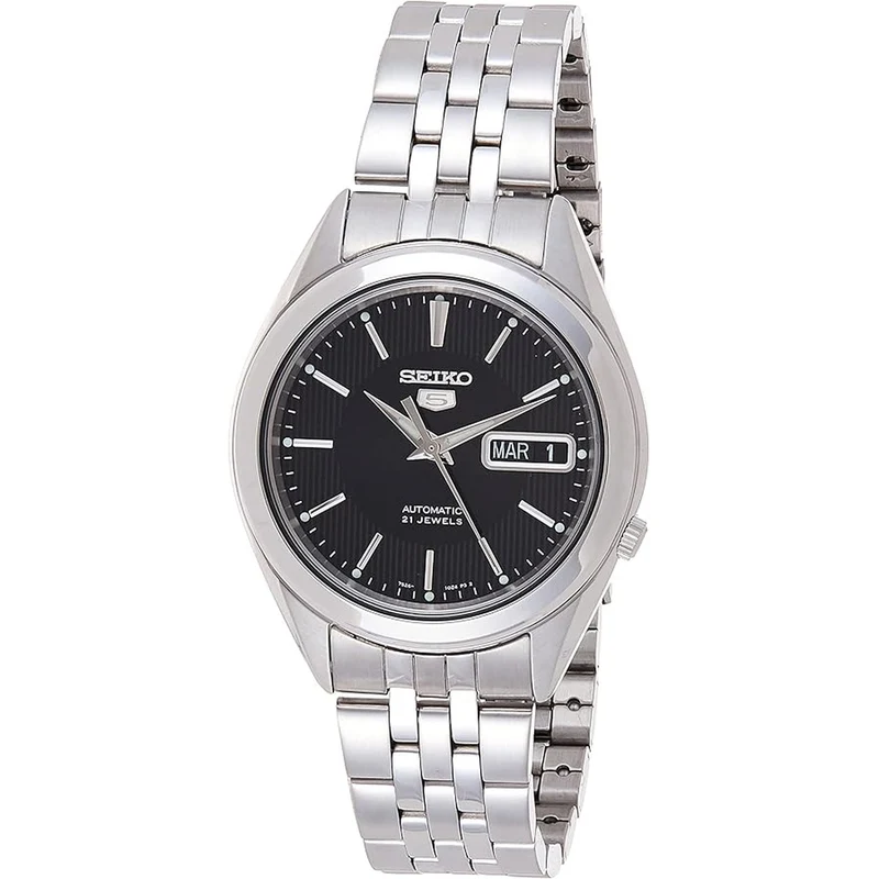 Montre Seiko 5 Homme Automatique SNKL23K1 Noir