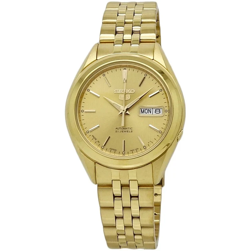 Montre Seiko 5 Homme Automatique SNKL28J1 Doré