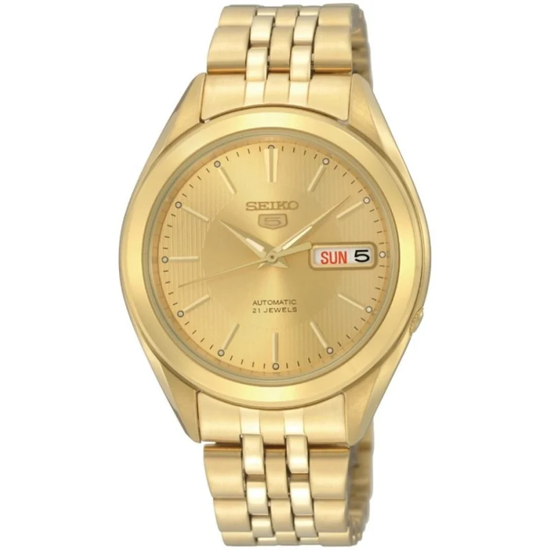 Montre Seiko 5 Homme Automatique SNKL28K1 Doré