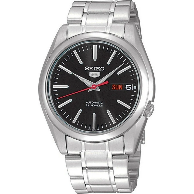 Montre Seiko 5 Homme Automatique SNKL45K1 Noir
