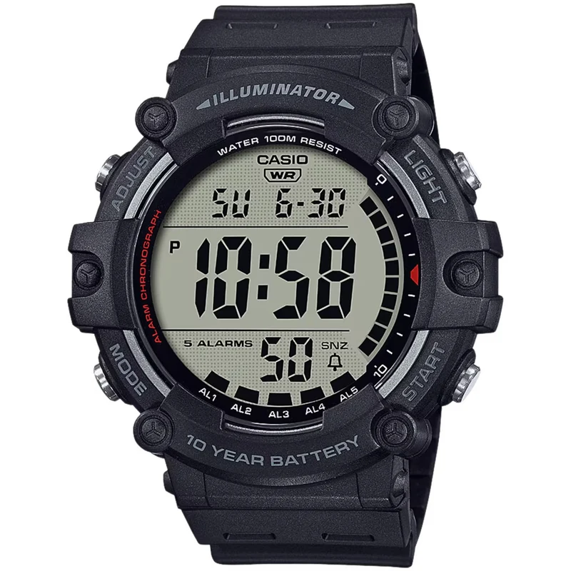Montre Casio Homme AE-1500WH-1A Quartz Digitale Noir