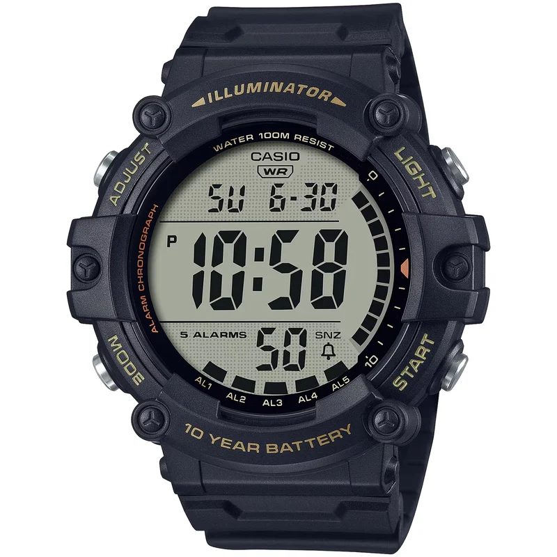 Montre Casio Homme AE-1500WHX-1A Quartz Digitale Noir