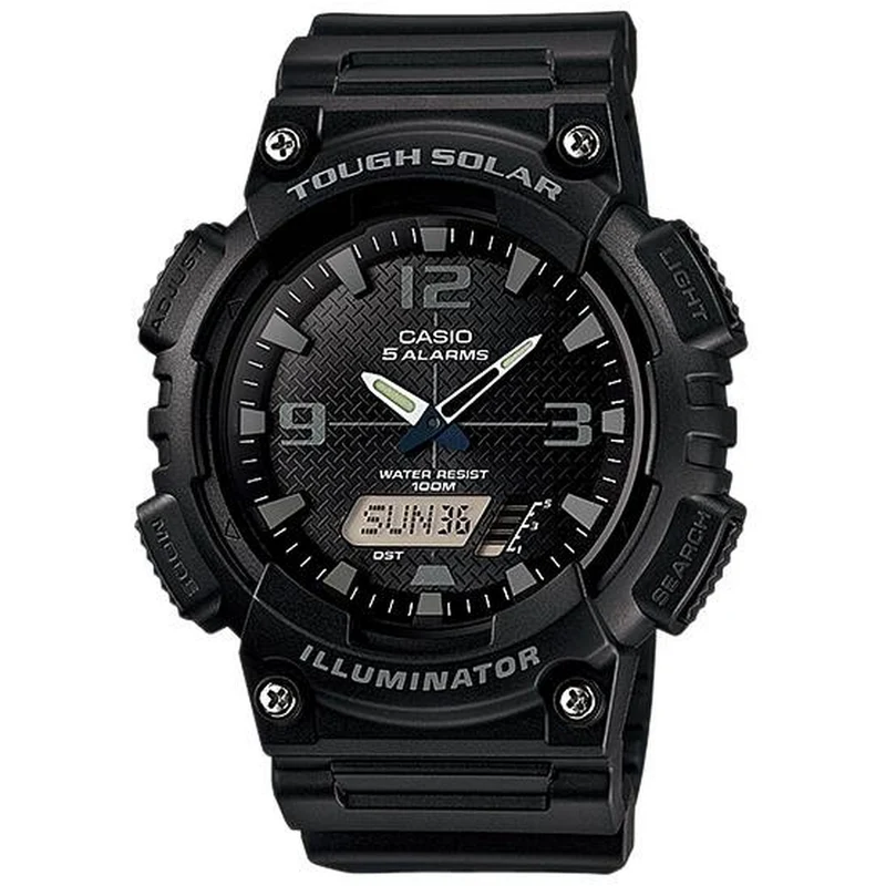 Montre Casio Homme AQ-S810W-1A2 Solaire Analogique / Digitale Noir