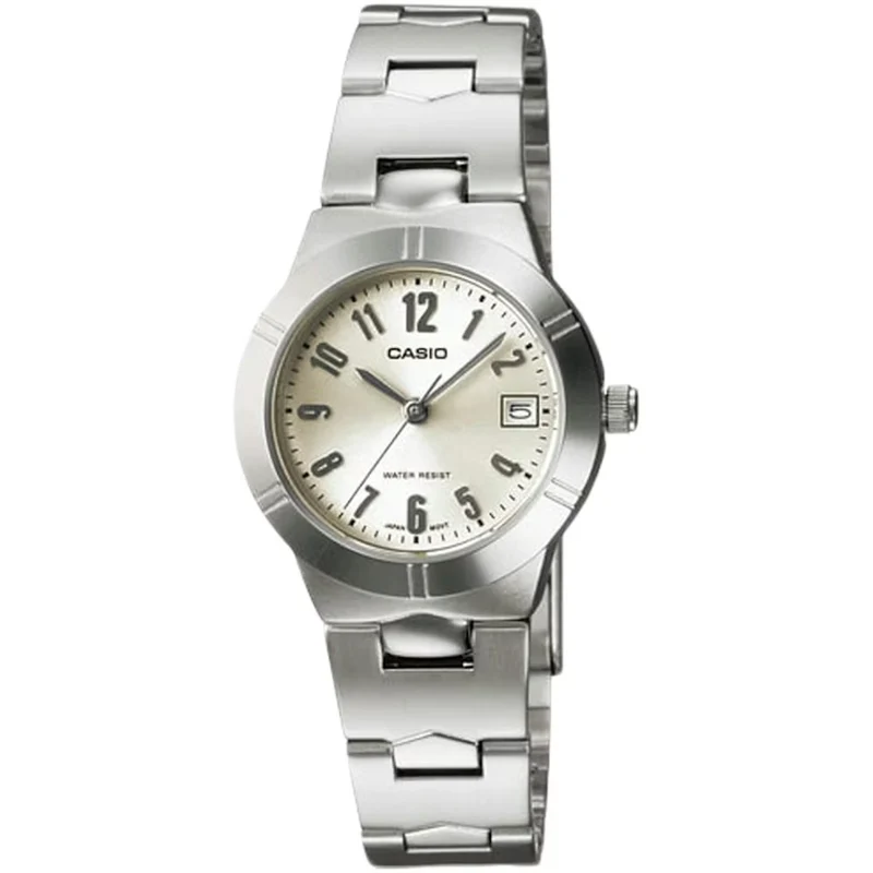 Montre Casio Femme LTP-1241D-7A2 Quartz Analogique Argent Beige
