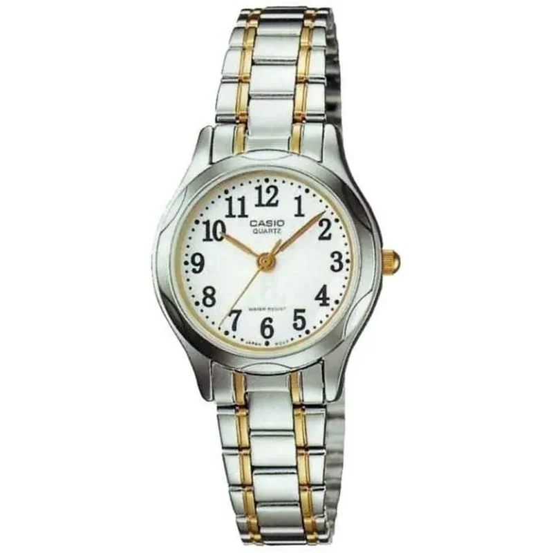 Montre Casio Femme LTP-1275SG-7B Quartz Analogique Argent Blanc