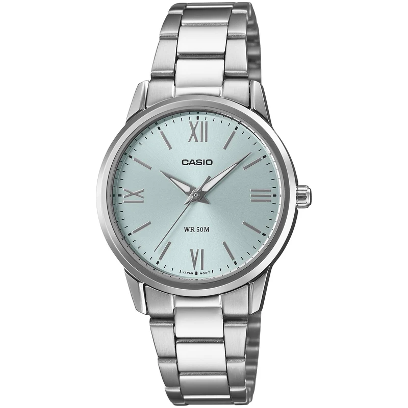 Montre Casio Femme LTP-1303DD-2A Quartz Analogique Argent Bleu