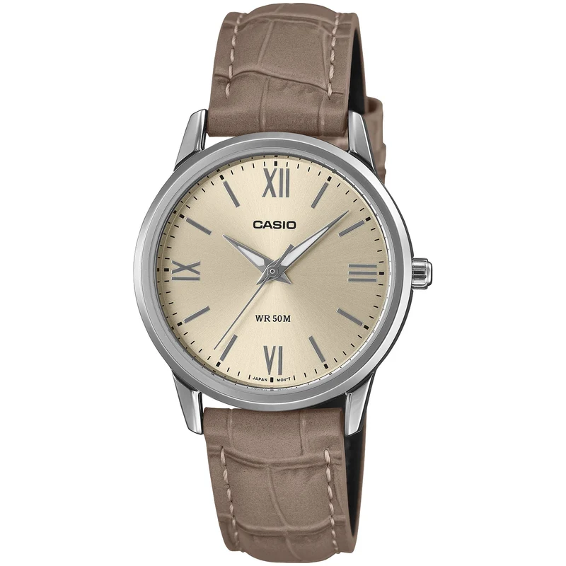 Montre Casio Femme LTP-1303LL-7A Quartz Analogique Argent Doré