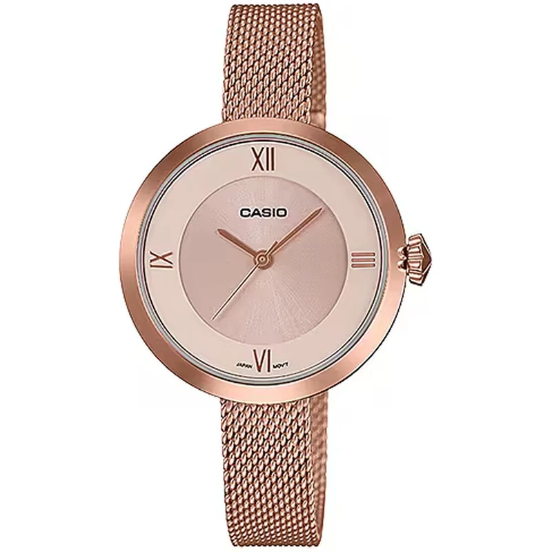 Montre Casio Femme LTP-E154MPG-4A Quartz Analogique Rose