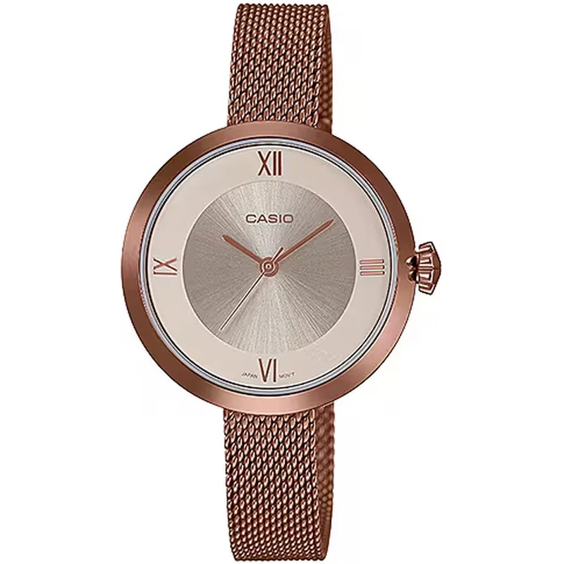 Montre Casio Femme LTP-E154MR-9A Quartz Analogique Rose Argent