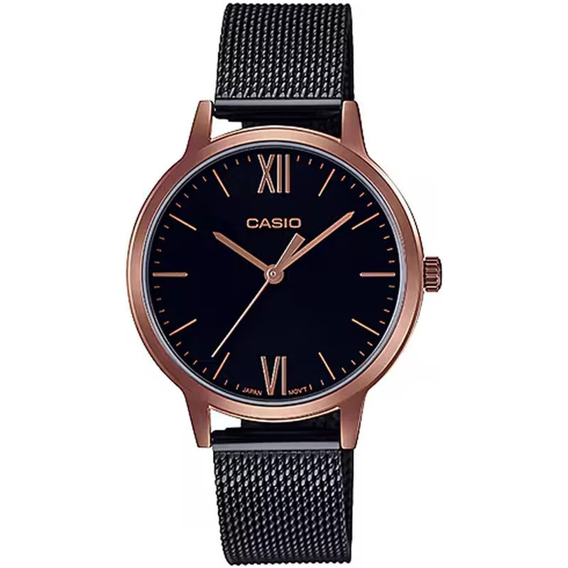 Montre Casio Femme LTP-E157MRB-1B Quartz Analogique Rose Noir