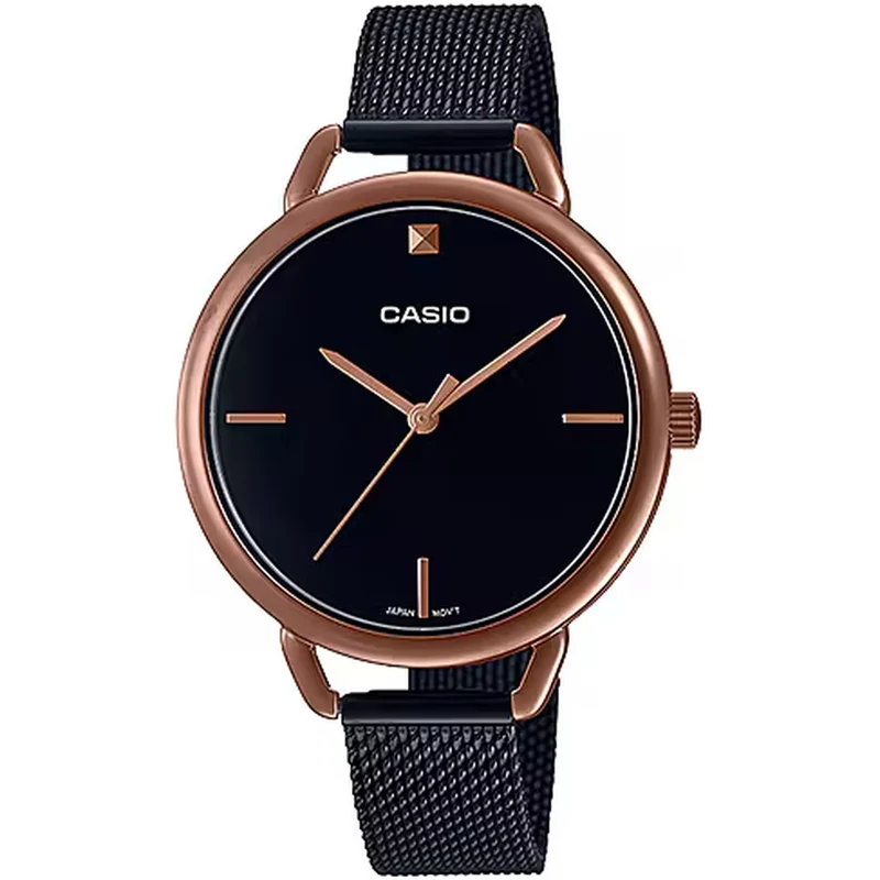 Montre Casio Femme LTP-E415MBR-1C Quartz Analogique Rose Noir