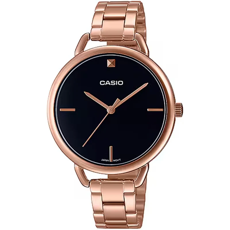 Montre Casio Femme LTP-E415PG-1C Quartz Analogique Rose Noir