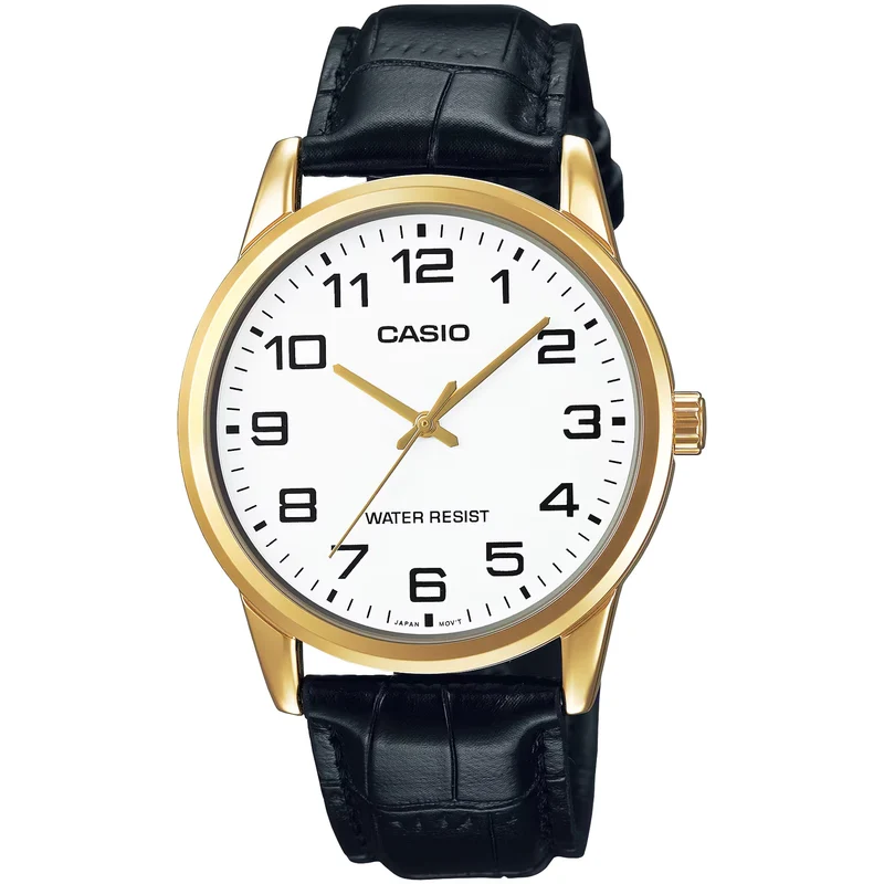 Montre Casio Homme MTP-V001GL-7B Quartz Analogique Doré Blanc