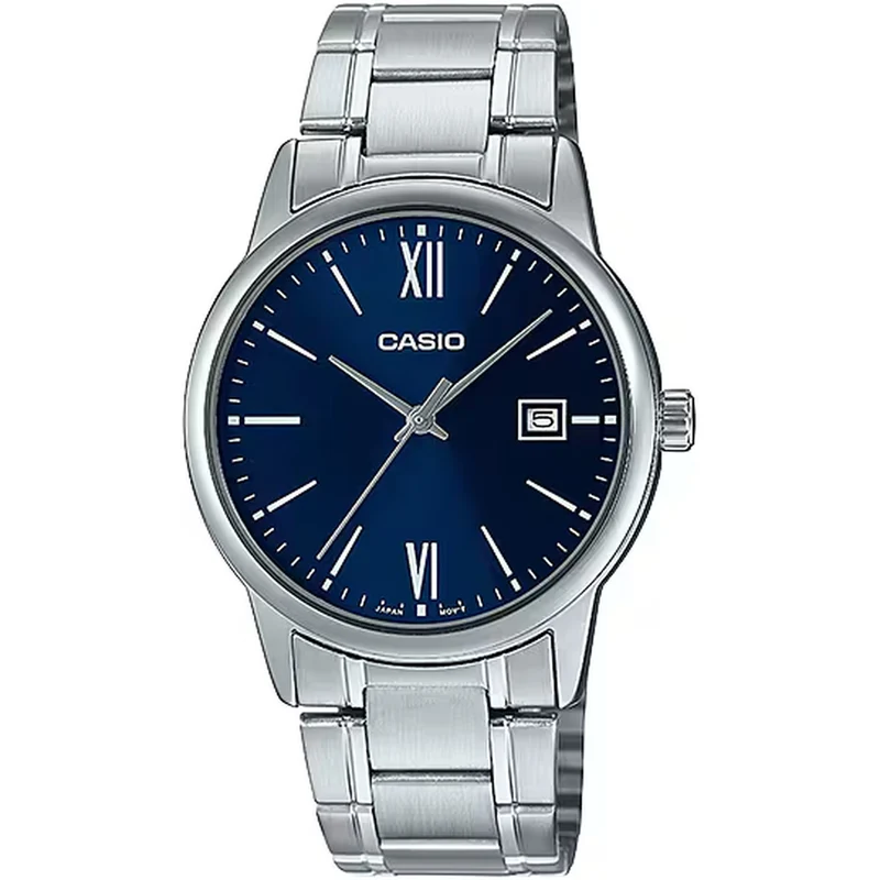 Montre Casio Homme MTP-V002D-2B3 Quartz Analogique Argent Bleu