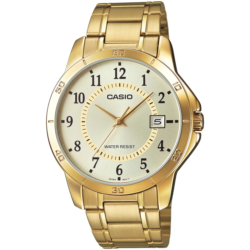 Montre Casio Homme MTP-V004G-9B Quartz Analogique Doré