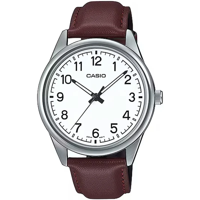 Montre Casio Homme MTP-V005L-7B4 Quartz Analogique Argent Blanc