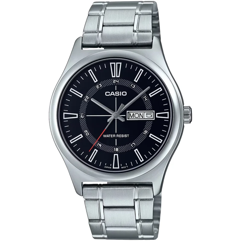 Montre Casio Homme MTP-V006D-1C Quartz Analogique Argent Noir