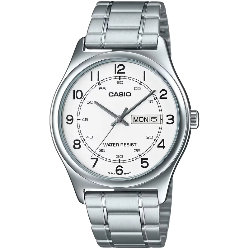 Montre Casio Homme MTP-V006D-7B2 Quartz Analogique Argent Blanc