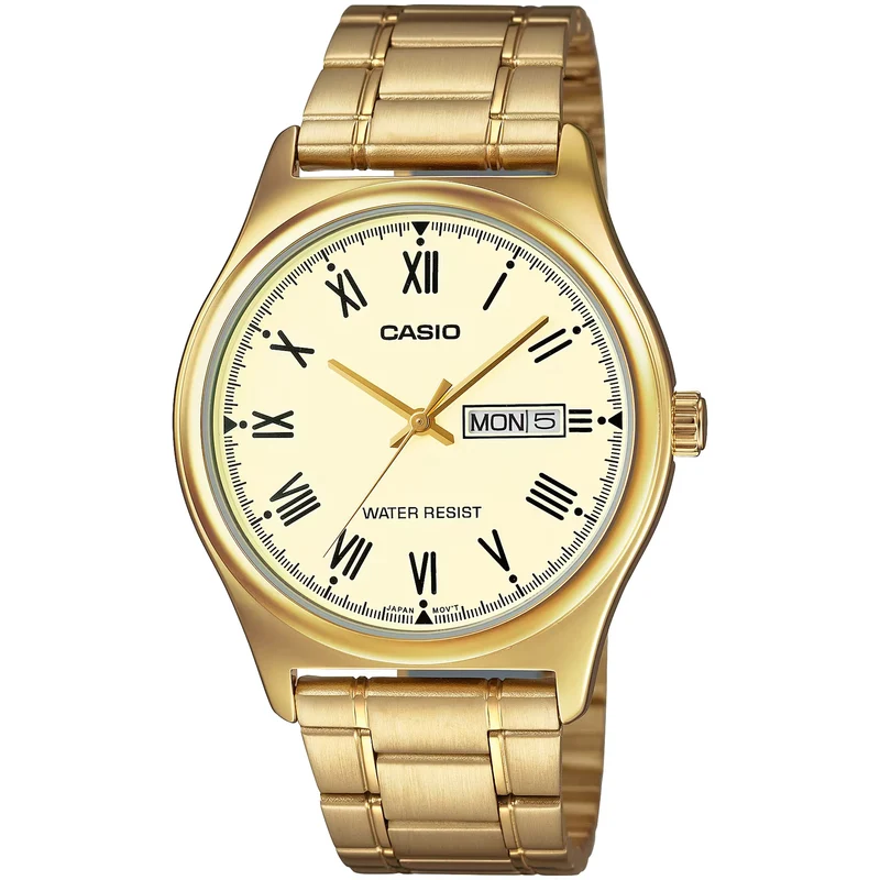 Montre Casio Homme MTP-V006G-9B Quartz Analogique Doré