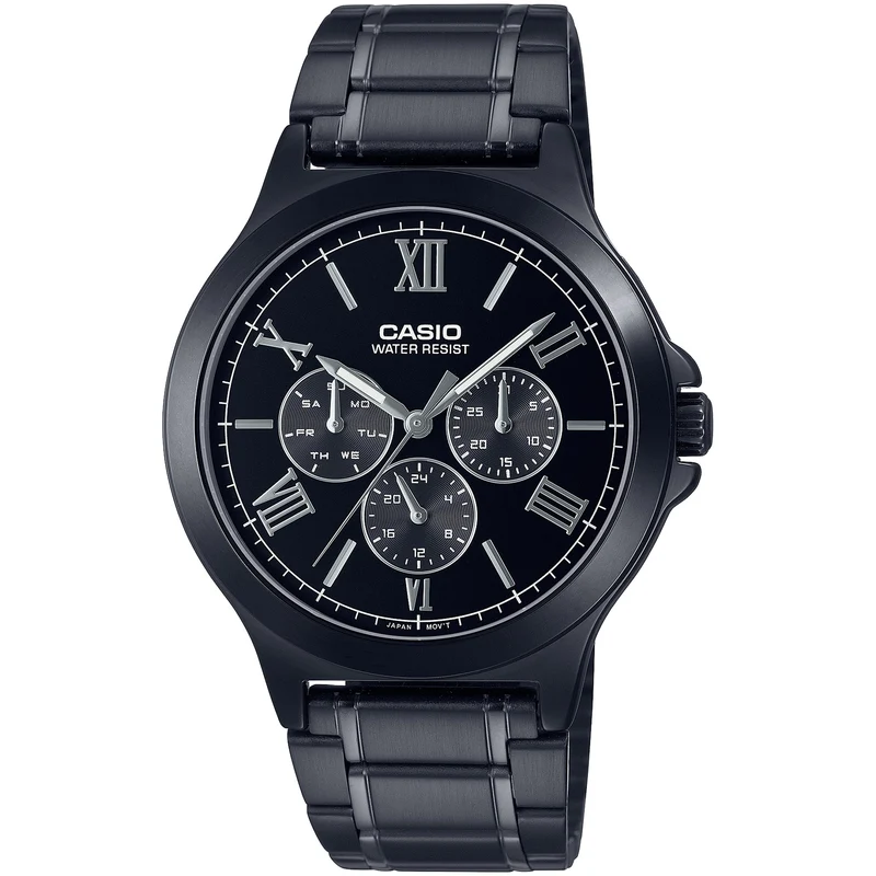 Montre Casio Homme MTP-V300B-1A Quartz Analogique Noir