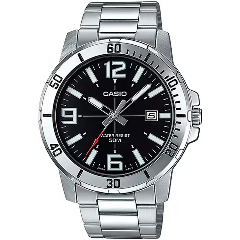 Montre Casio Homme MTP-VD01D-1B Quartz Analogique Noir