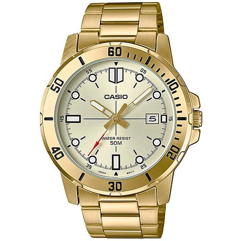 Montre Casio Homme MTP-VD01G-9E Quartz Analogique Doré