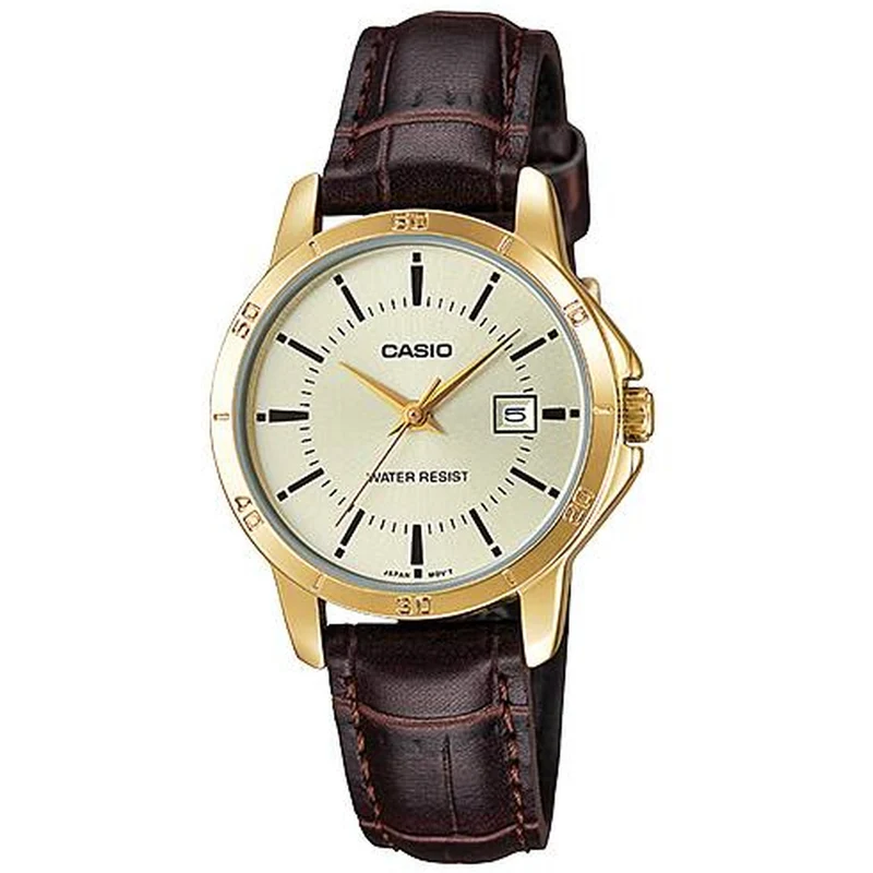 Montre Casio Femme LTP-V004GL-9A Quartz Analogique Doré