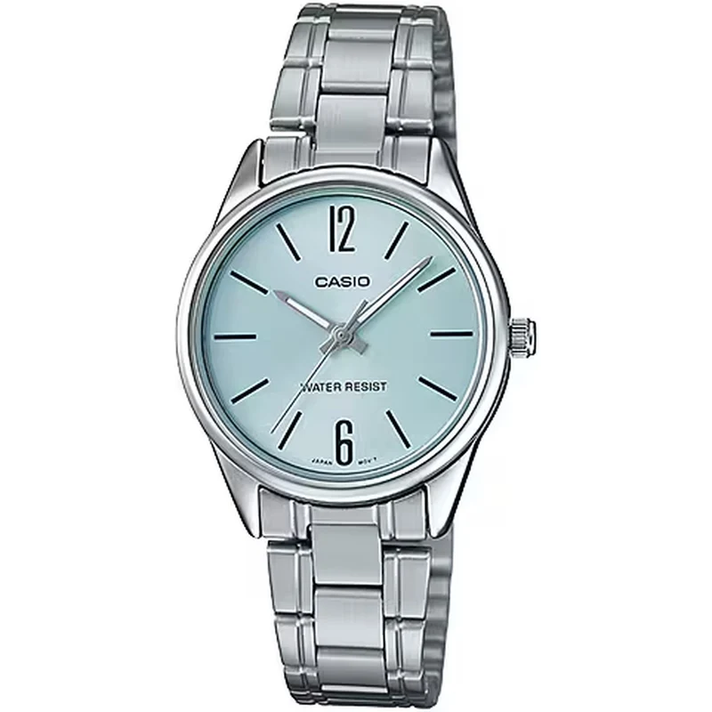Montre Casio Femme LTP-V005D-2B Quartz Analogique Argent Bleu