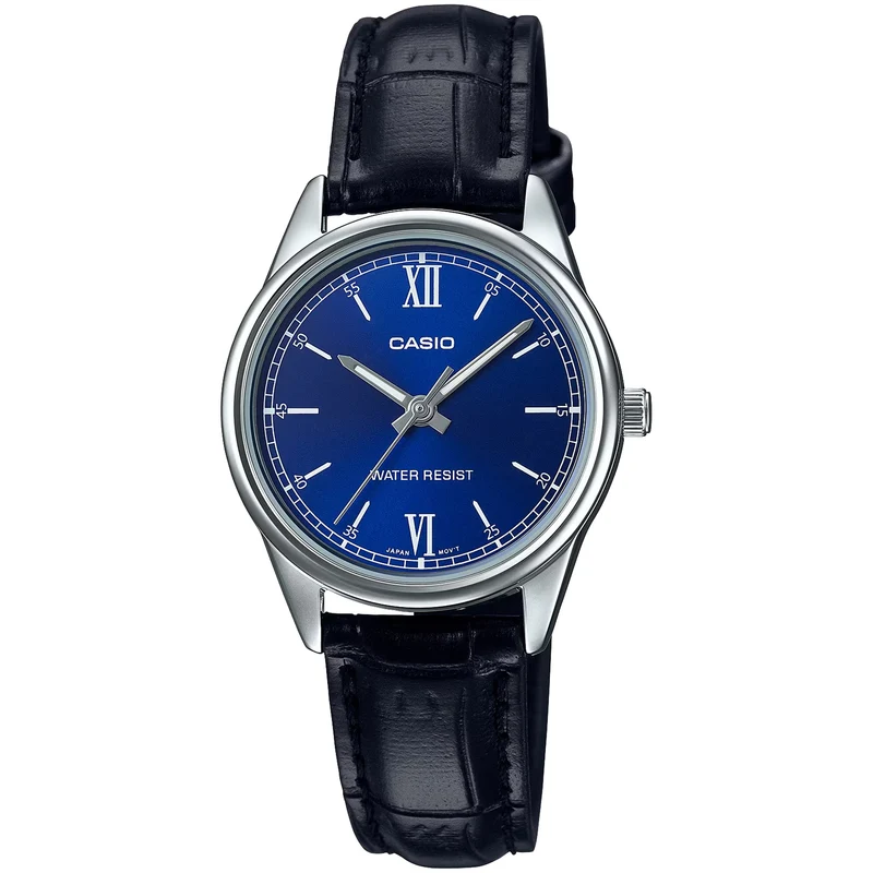 Montre Casio Femme LTP-V005L-2B Quartz Analogique Argent Bleu