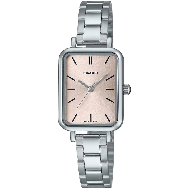 Montre Casio Femme LTP-V009D-4E Quartz Analogique Argent Rose