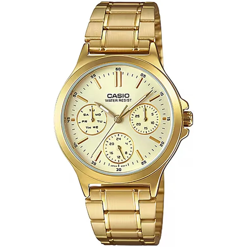 Montre Casio Femme LTP-V300G-9A Quartz Analogique Doré