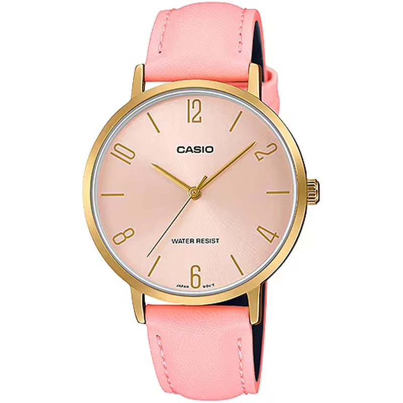 Montre Casio Femme LTP-VT01GL-4B Quartz Analogique Doré Rose