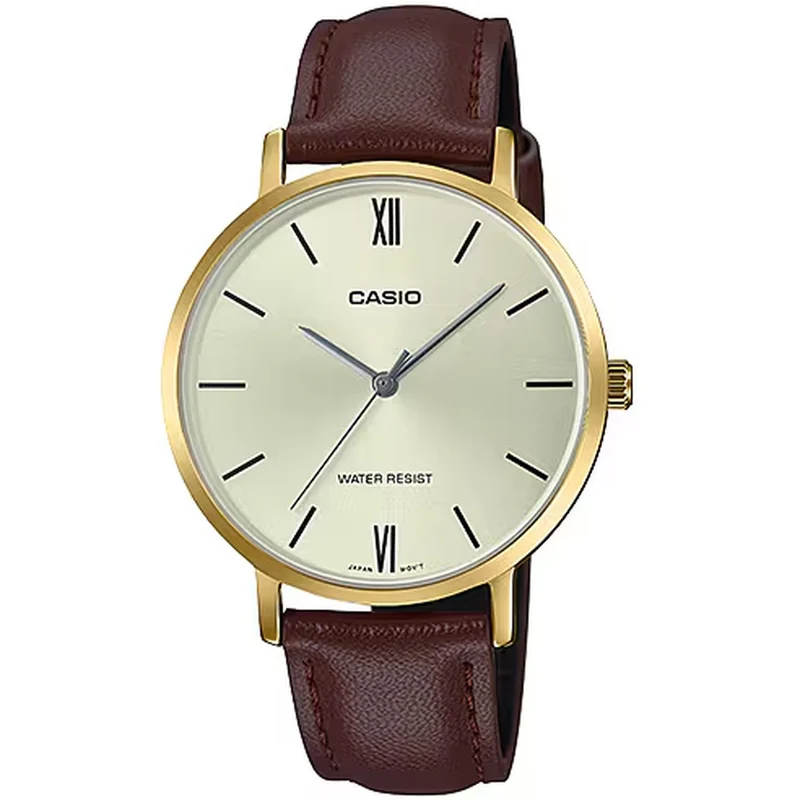 Montre Casio Femme LTP-VT01GL-9B Quartz Analogique Doré