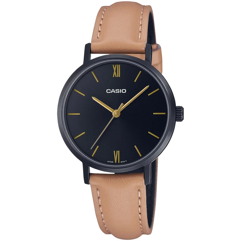 Montre Casio Femme LTP-VT02BL-1A Quartz Analogique Noir