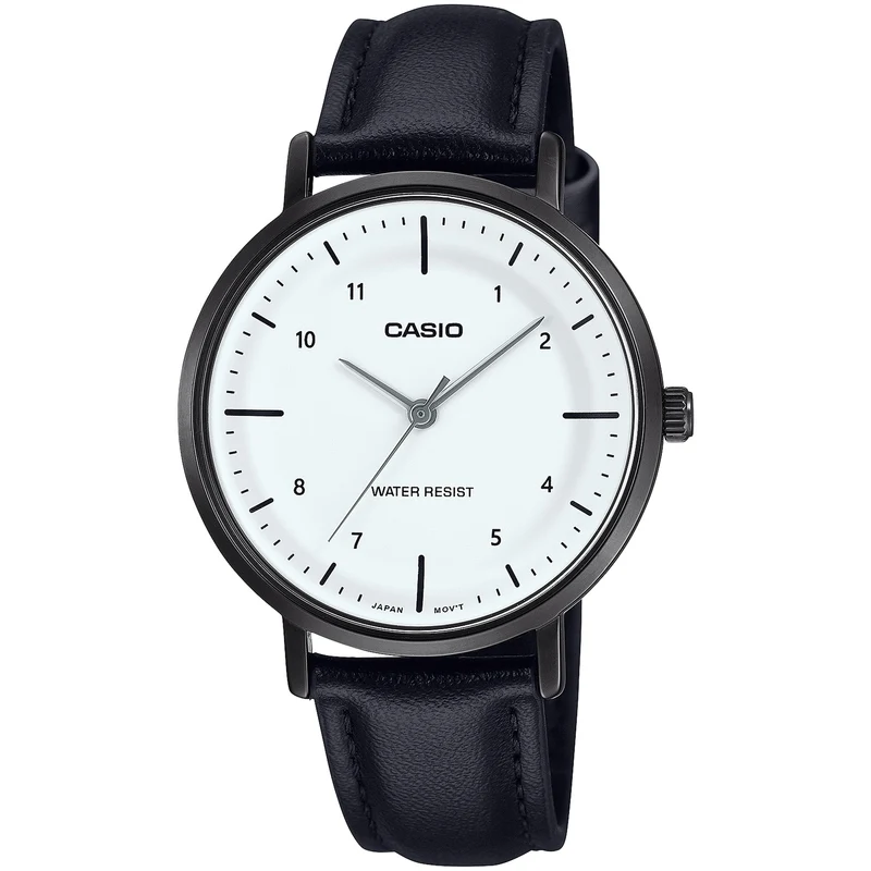 Montre Casio Femme LTP-VT03BL-7B Quartz Analogique Noir Blanc