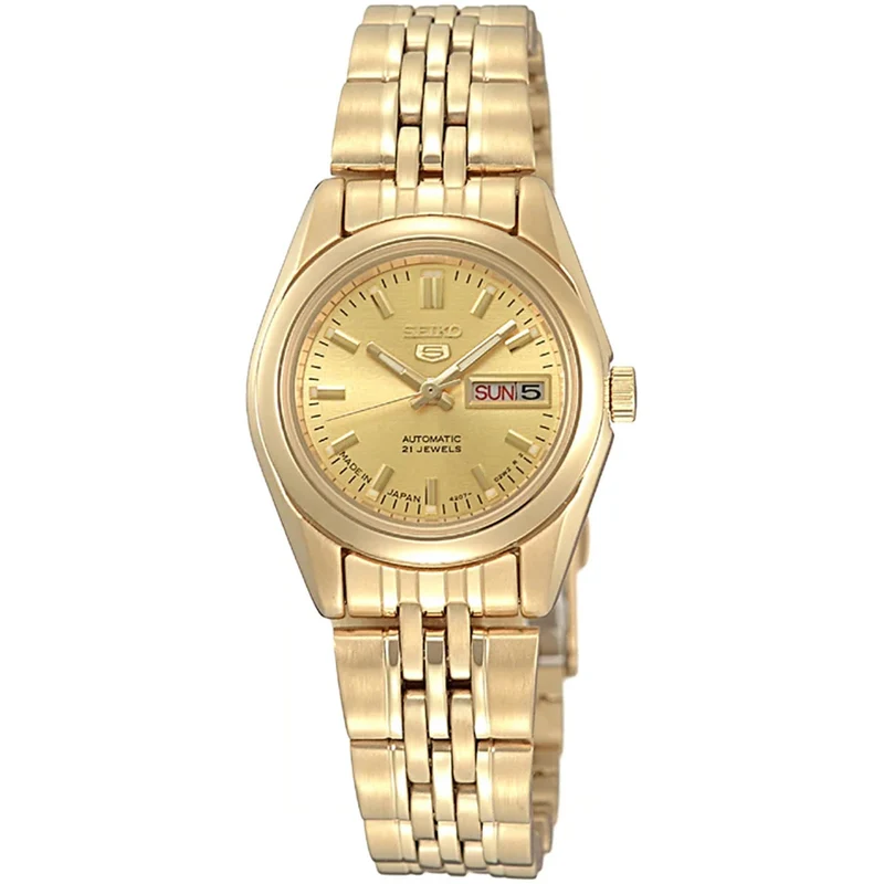 Montre Seiko 5 Femme Automatique SYMA38J1 Doré