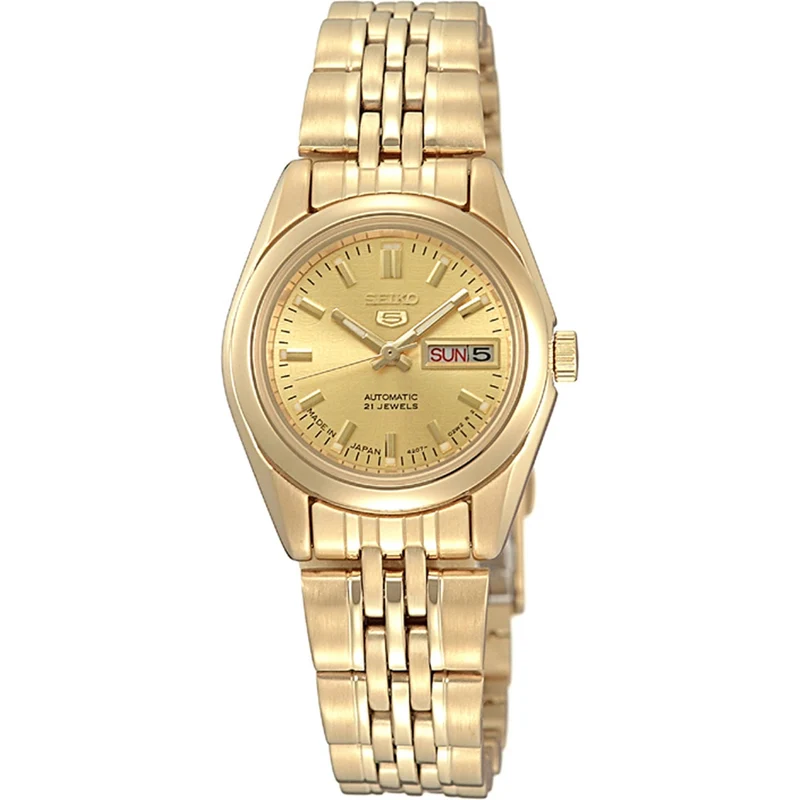 Montre Seiko 5 Femme Automatique SYMA38K1 Doré