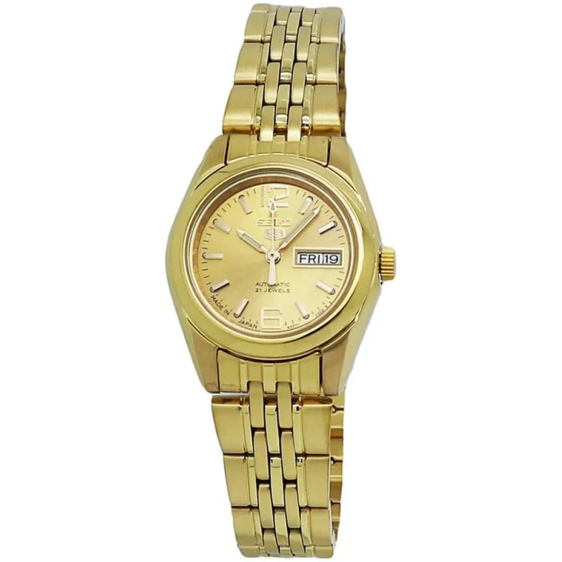 Montre Seiko 5 Femme Automatique SYMA60J1 Doré