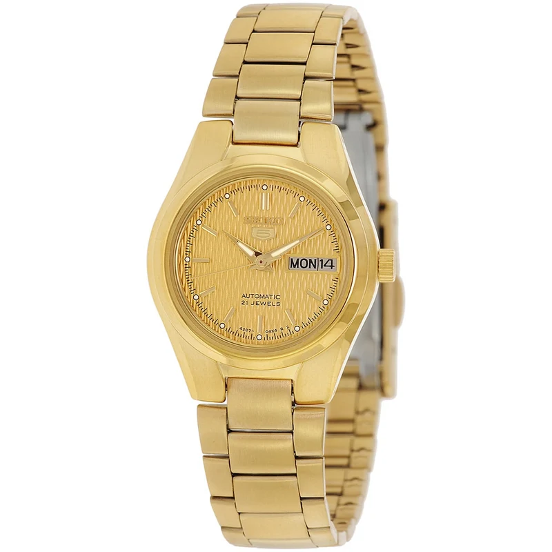 Montre Seiko 5 Femme Automatique SYMC18K1 Doré