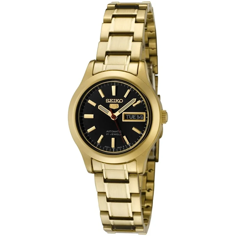 Montre Seiko 5 Femme Automatique SYMD96K1 Doré Noir