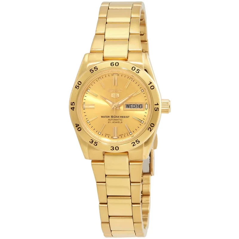 Montre Seiko 5 Femme Automatique SYMG44K1 Doré