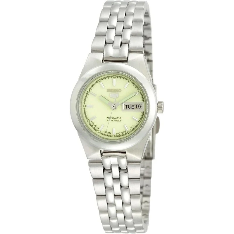 Montre Seiko 5 Femme Automatique SYMG57J1 Argenté Vert