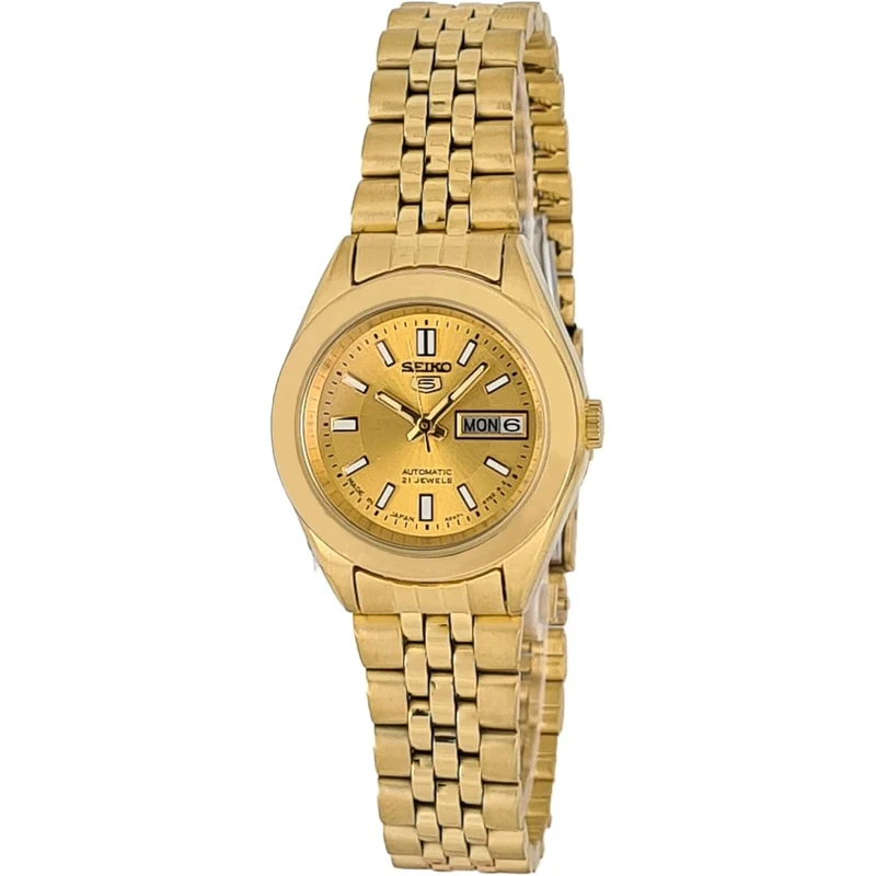 Montre Seiko 5 Femme Automatique SYMH54J1 Doré