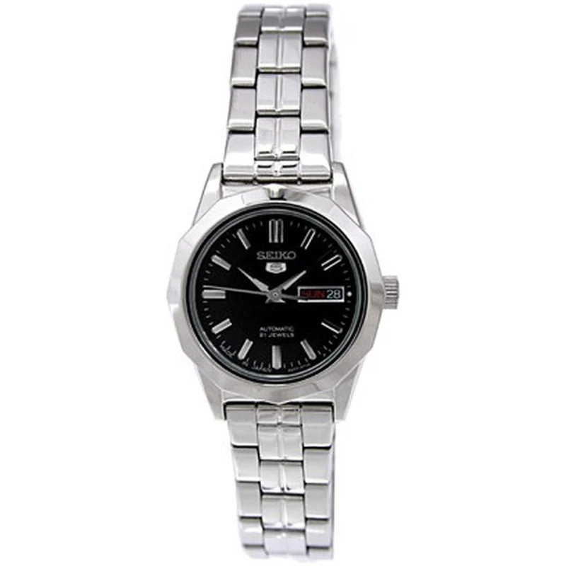 Montre Seiko 5 Femme Automatique SYMH63J1 Argenté Noir